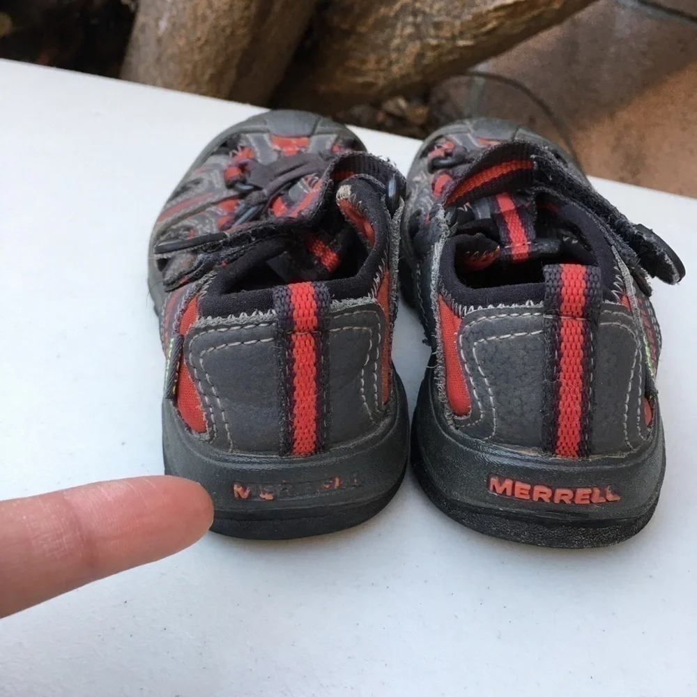 Merrell Little Kid’s Hiking Trekking Hydro Water Sandals Size 10